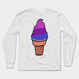 Pride ICe-Cream - Bi Long Sleeve T-Shirt